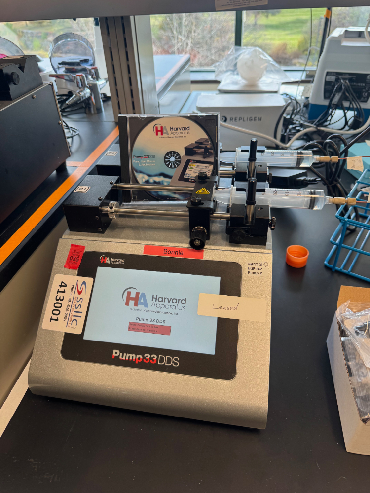 Image of Harvard Apparatus Pump 33DDS Dual Syringe Pump